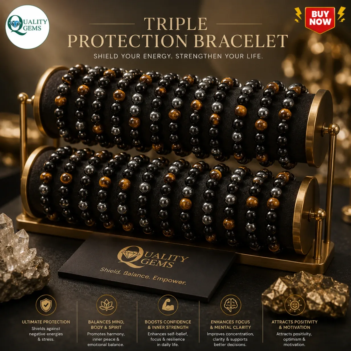 Triple Protection Bracelet