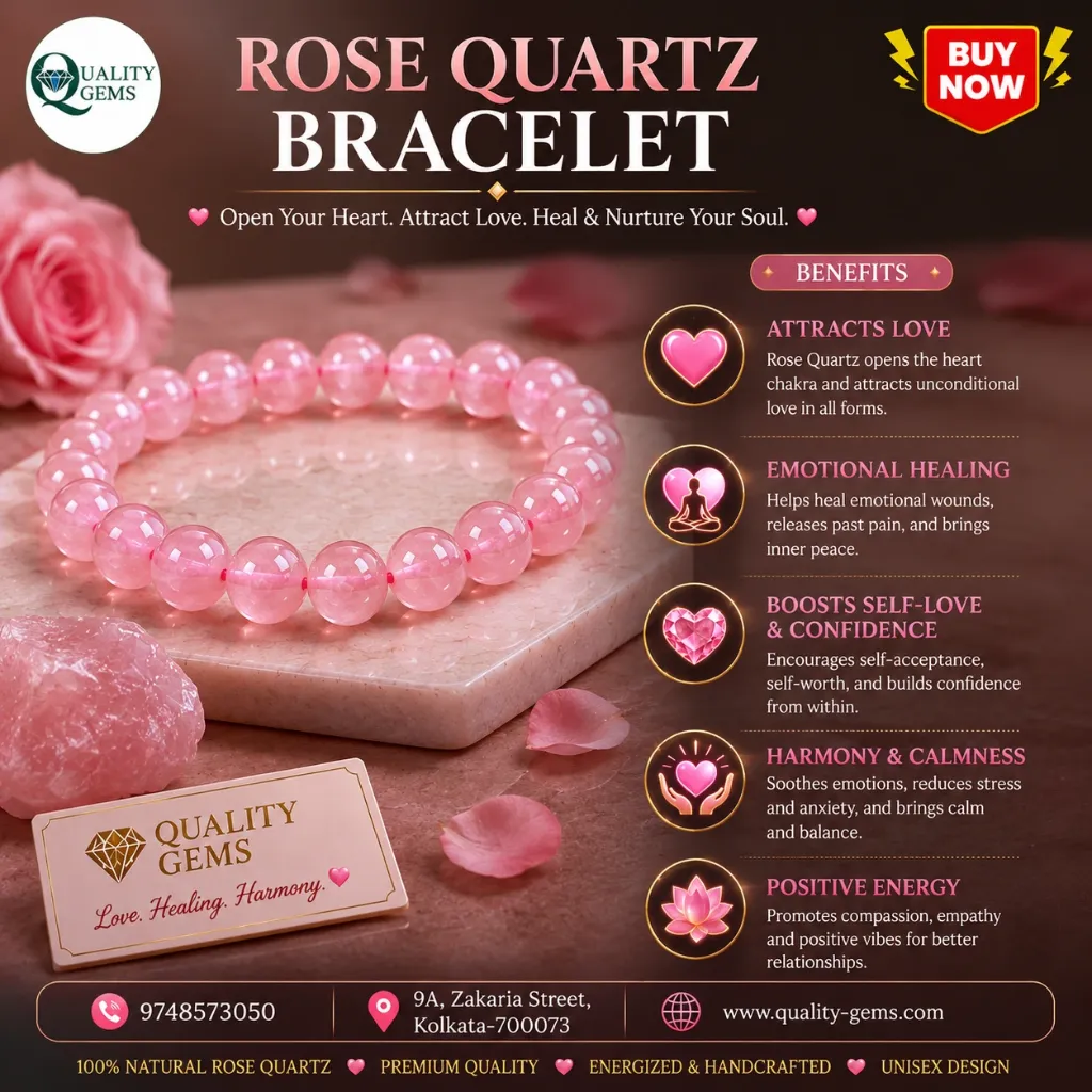 Rose Quartz Bracelet