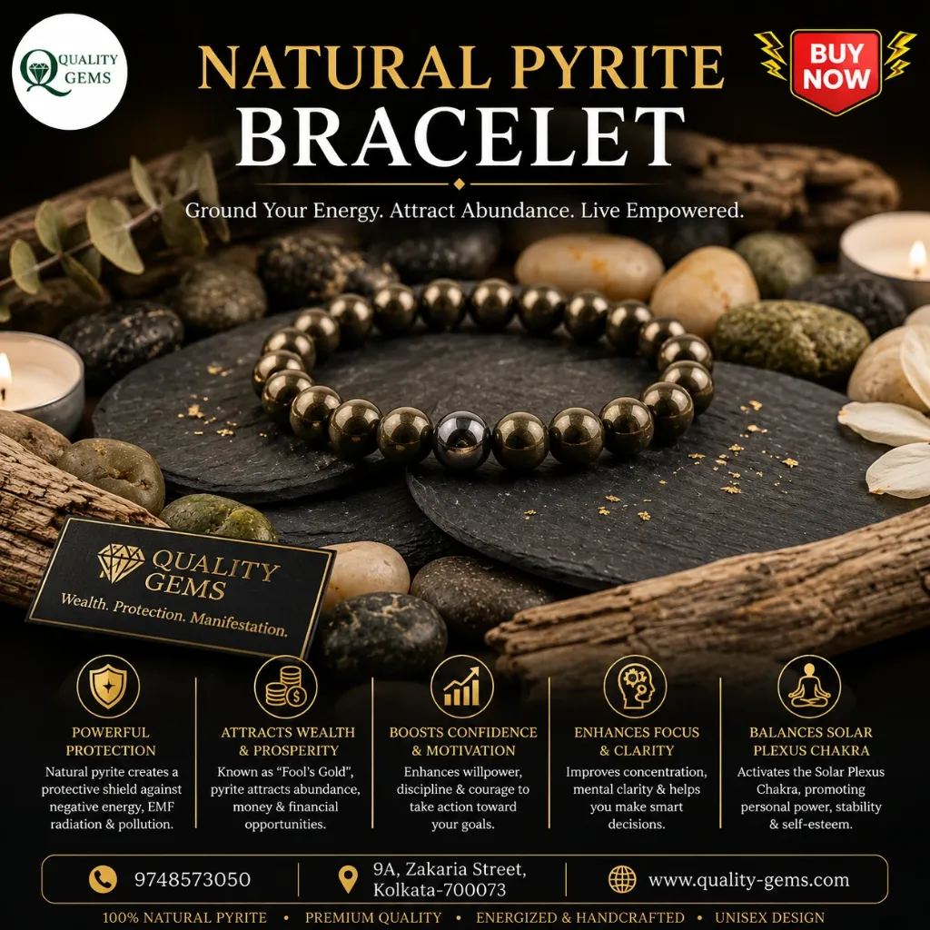 Natural Pyrite Bracelet